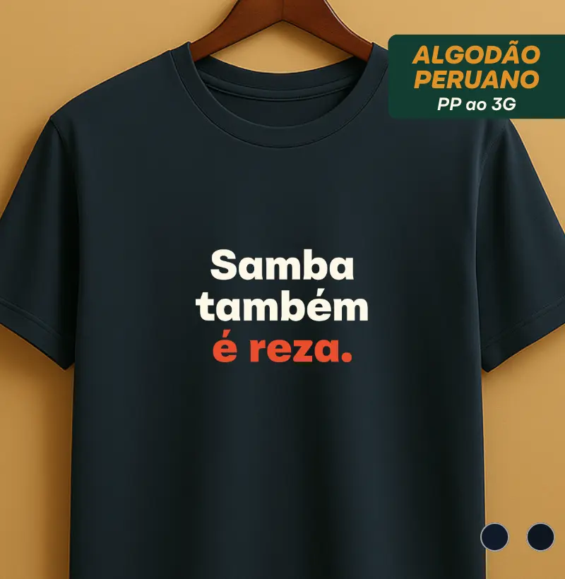 Samba também é reza