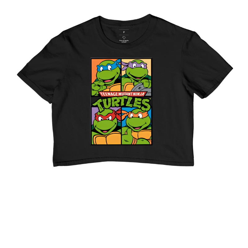 Camiseta Tartarugas Ninja