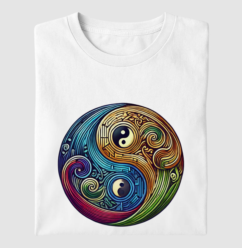 Yin Yang colore