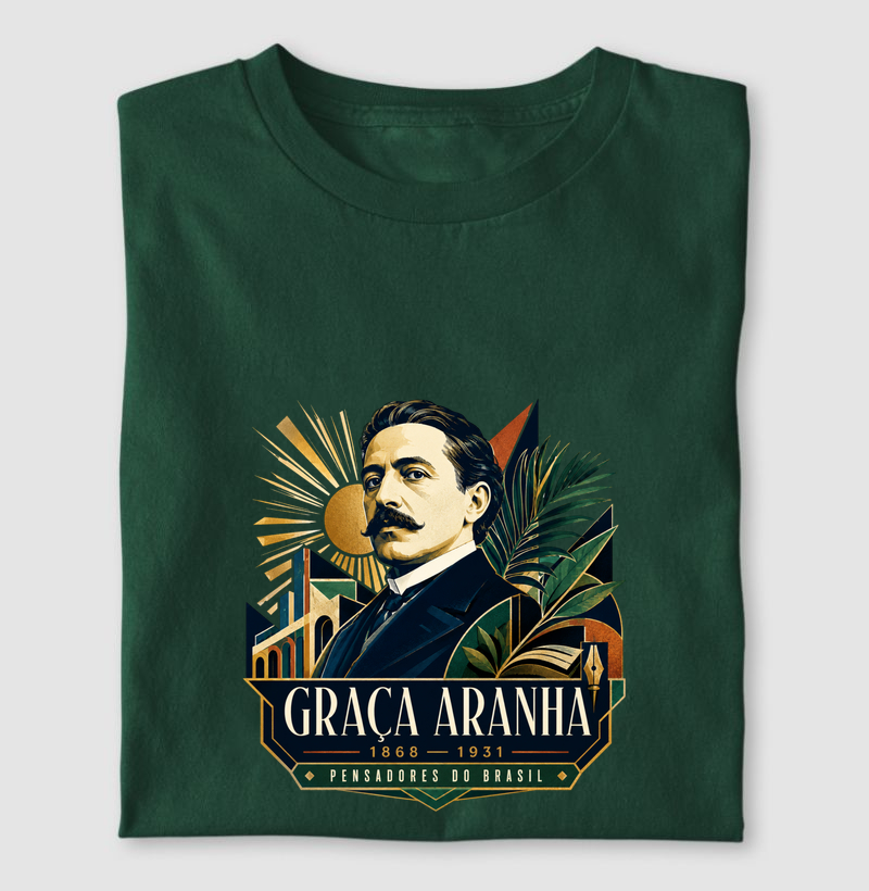 Graça Aranha - Pensadores do Brasil - Camiseta