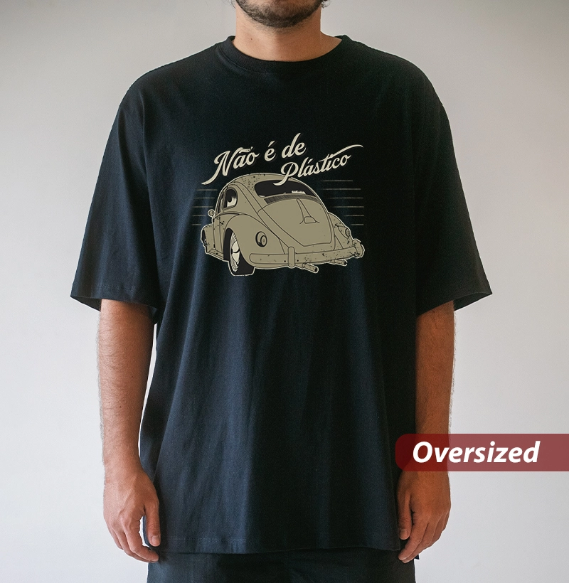 Não é de plástico