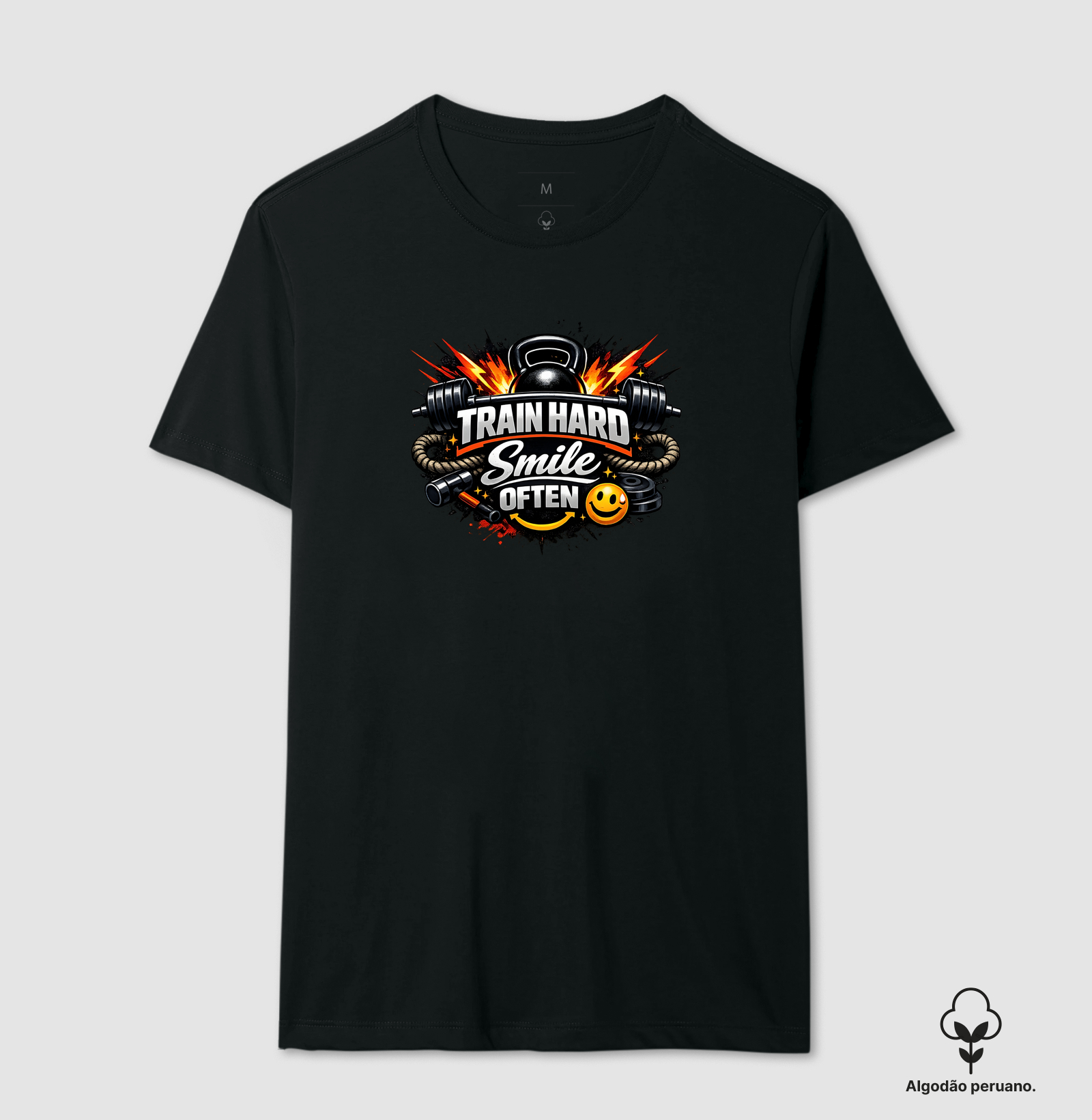 Camiseta CrossFit Train Hard