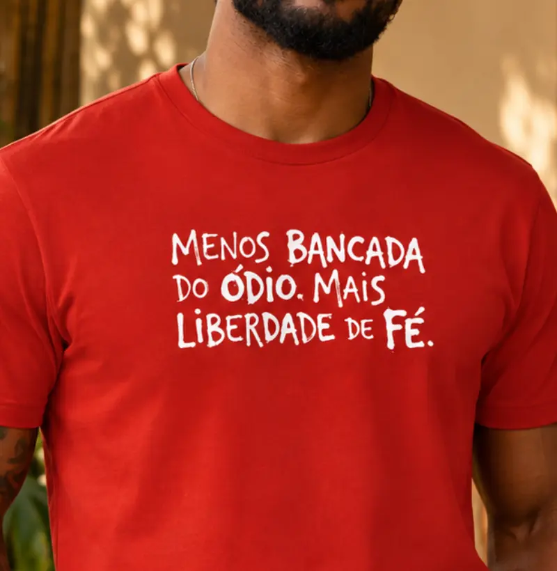 LIBERDADE DE FÉ - Camiseta