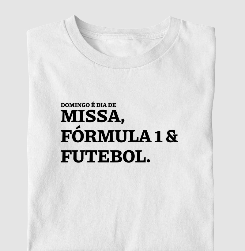Missa, Fórmula 1 e Futebol