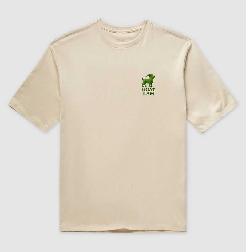 Camiseta Oversized GOAT I AM - Mr. GADU