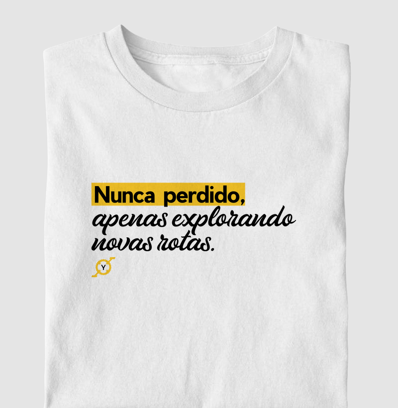 CAMISETA YELLOWPEDAL NUNCA PERDIDO