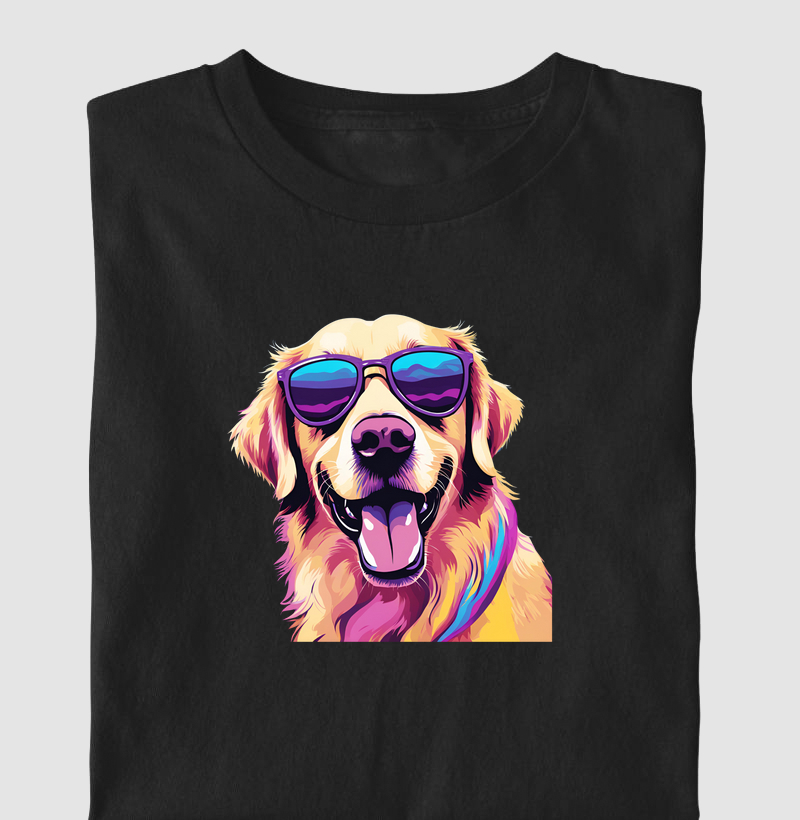 Golden Retriever Aquarela
