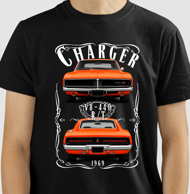 Camiseta Charger vintage