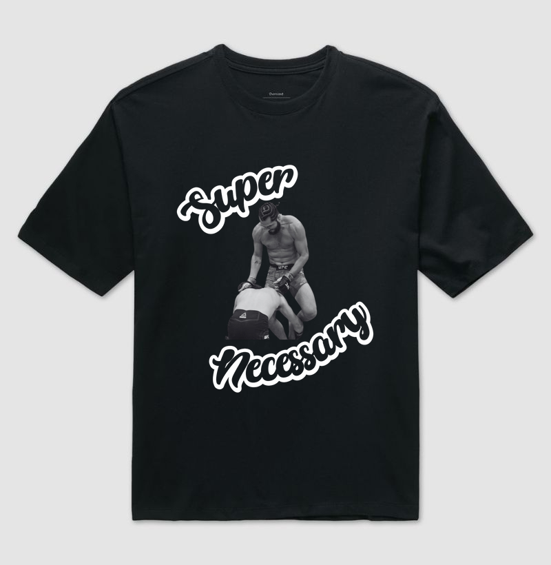 Camiseta Oversized Super Necessary