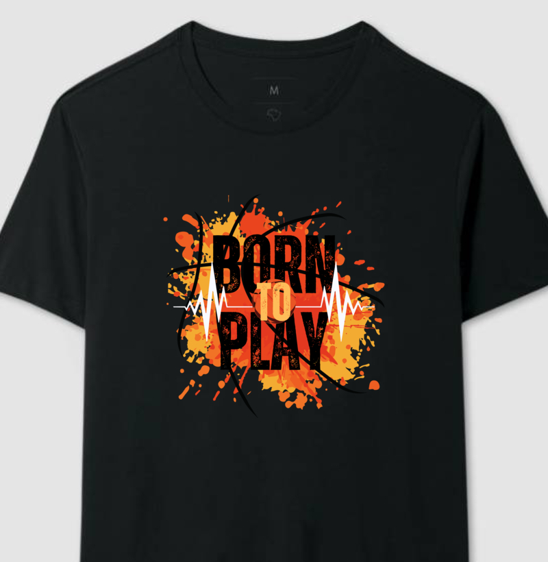 Camiseta Born to Play
