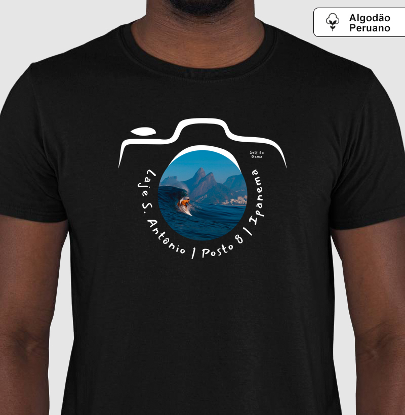 LAJE S. ANTÔNIO 2 - Camiseta Algodão Peruano