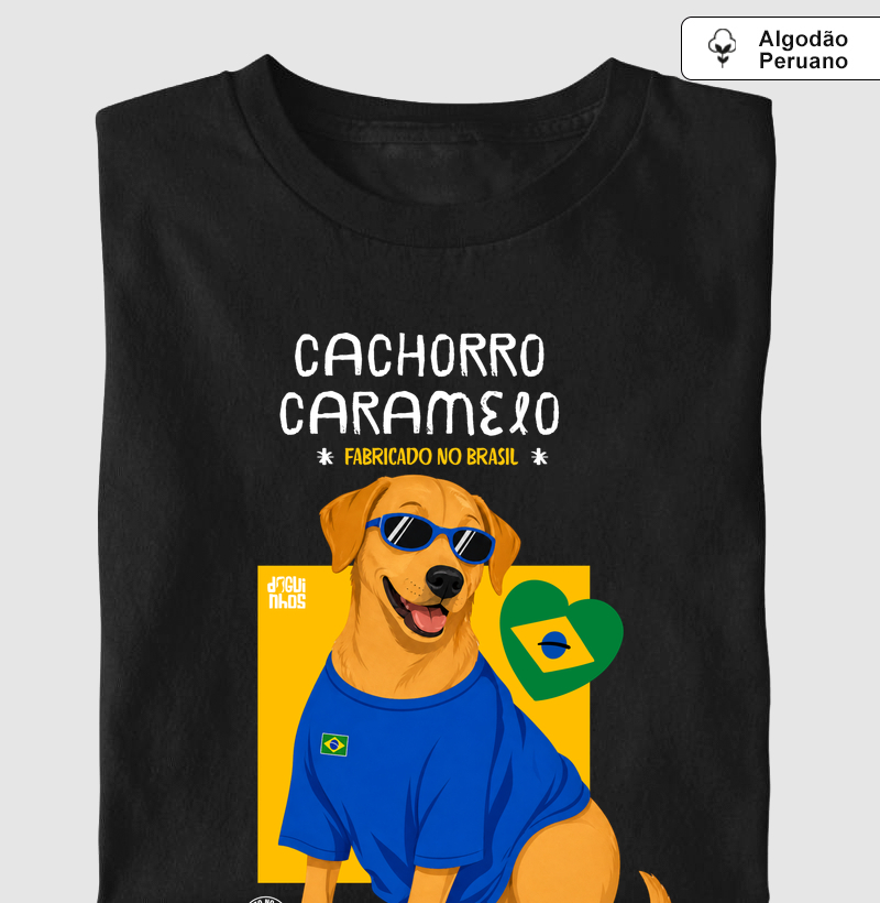 Brasil Cachorro Caramelo - Preto