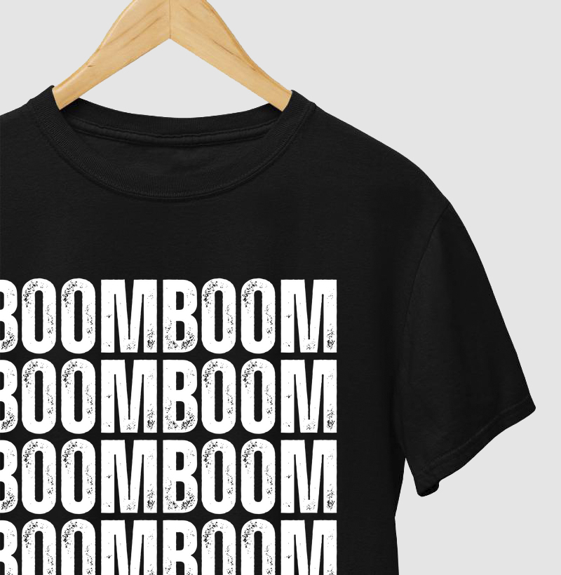 Camiseta BOOM