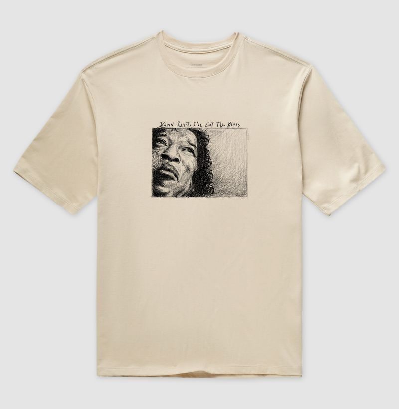 Buddy Guy - Damn Right, I've Got the Blues - Camiseta Oversized