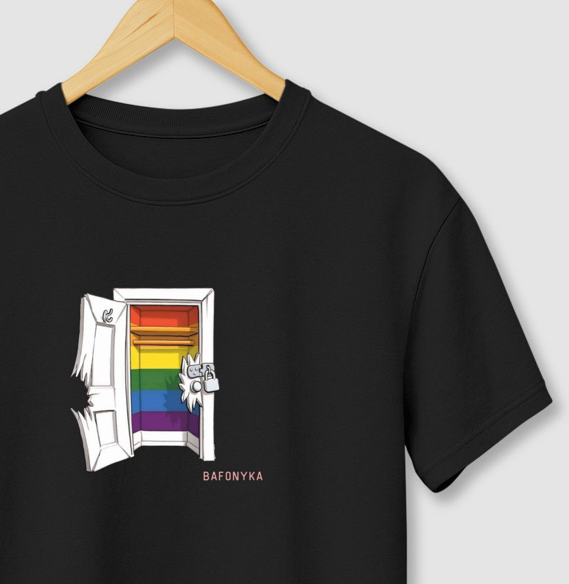 🚪🌈 Porta aberta, orgulho livre.