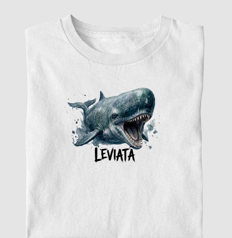  Camiseta DinossauroLeviatã Ataque Algodão Premium Dinoloco 