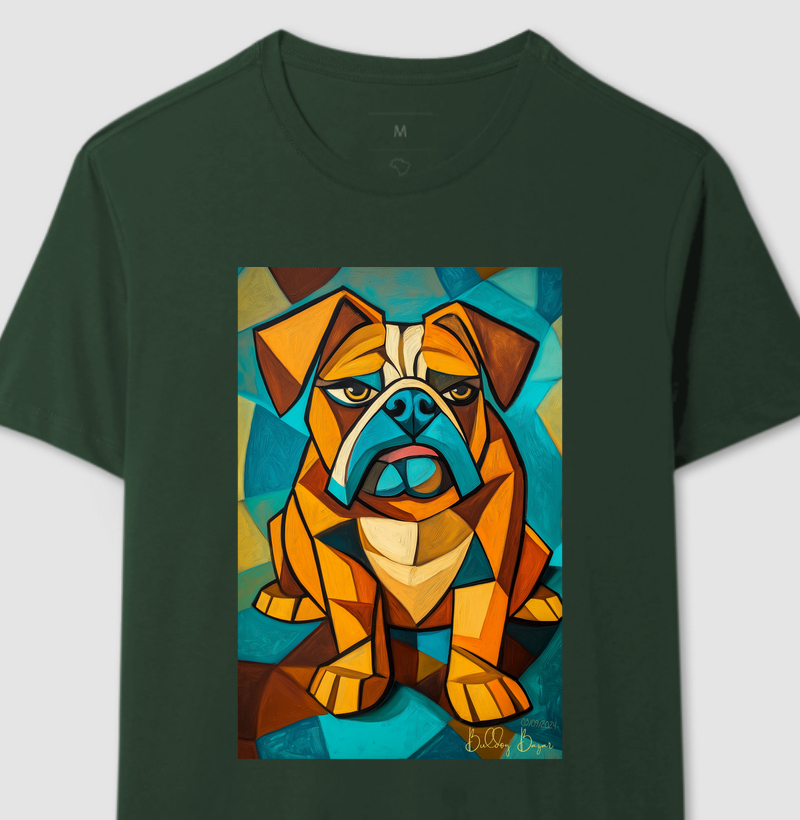 Camiseta Bulldog Ingles "Picasso III"