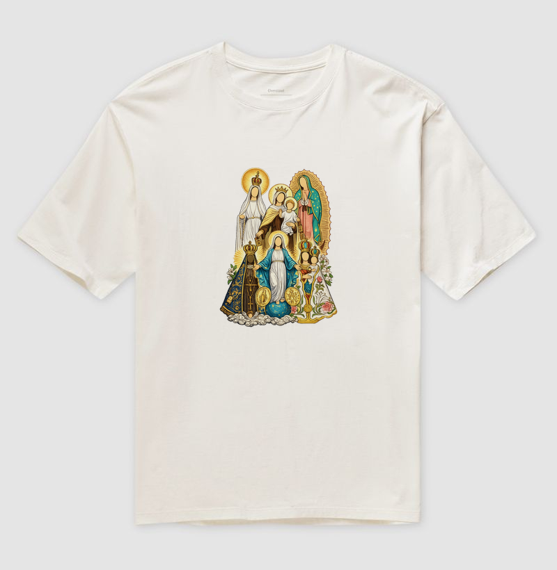 Camiseta Oversized Uma só Mãe