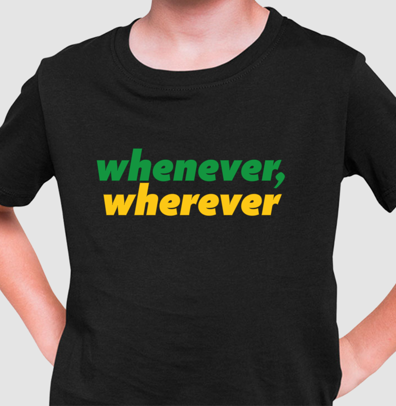 Whenever, wherever
