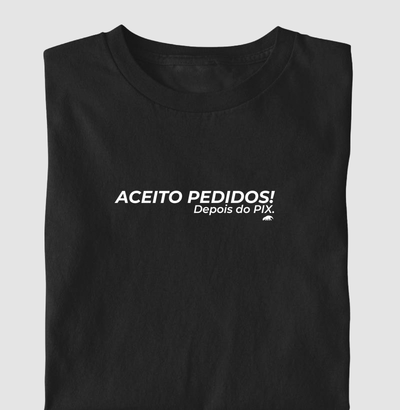 Aceito pedidos!