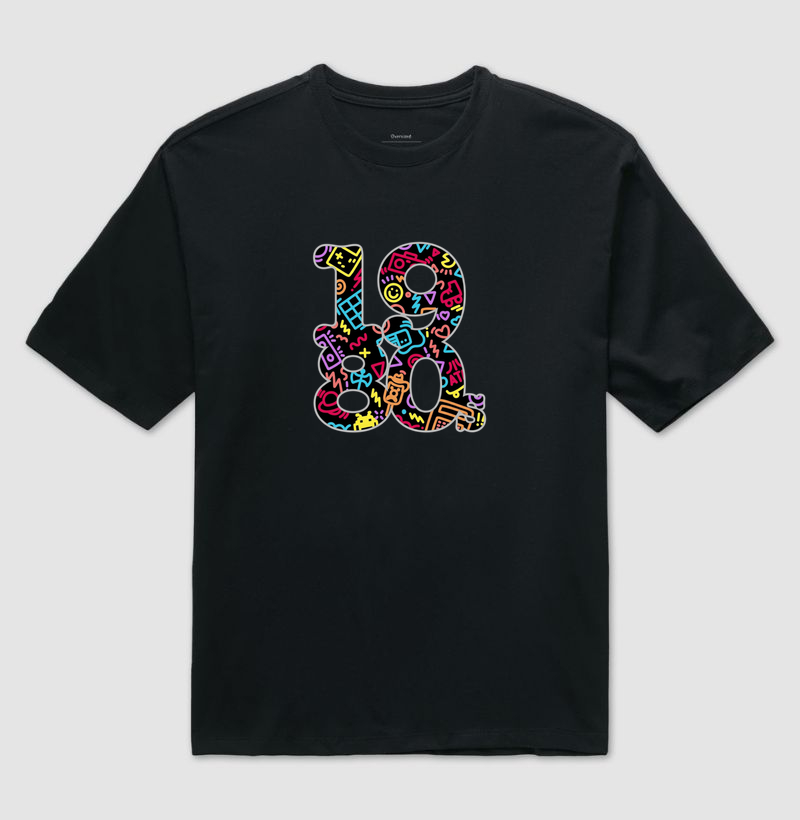 Camiseta 1980s