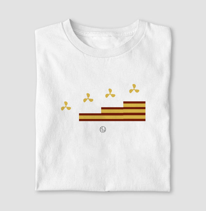 Camiseta Escada do Chefe de Máquinas 