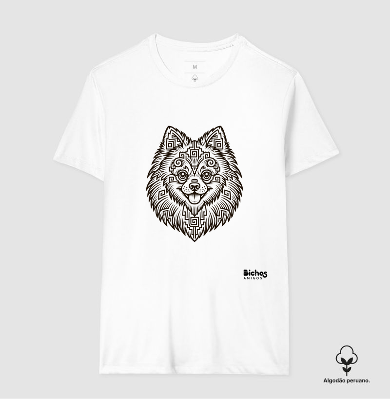 Spitz-Alemao - Camiseta Algodão Peruano