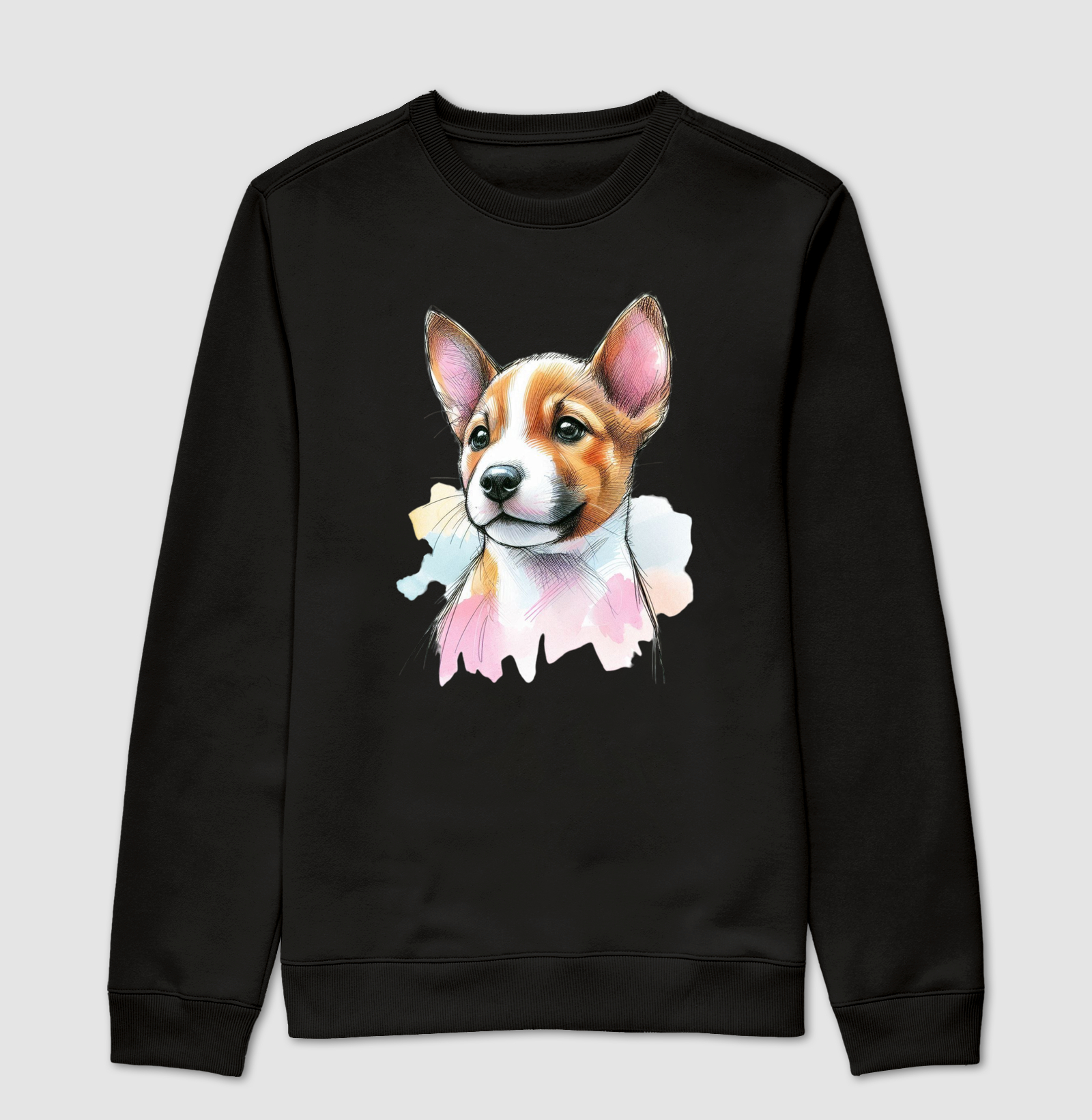 Basenji Red & White Puppy