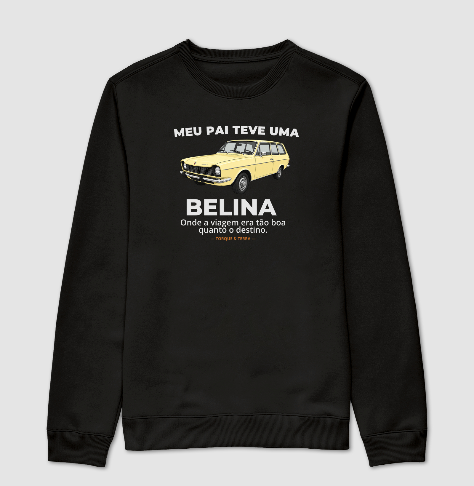 Meu pai teve uma - BELINA - amarelo claro