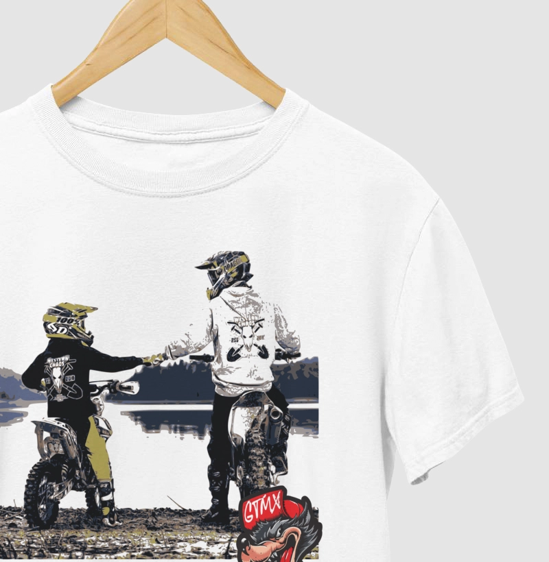 Motocross pai e filho