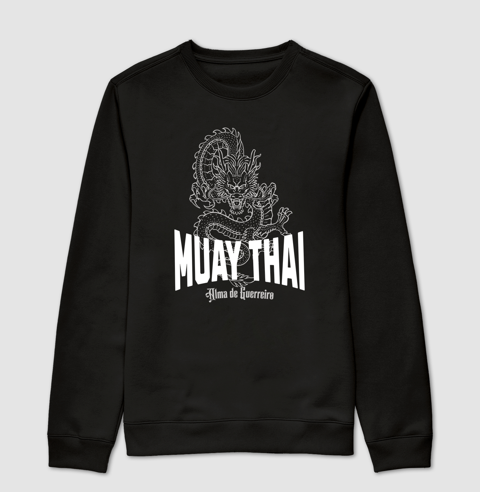 Moletom ADG Artes Marciais - Muay Thai Dragon