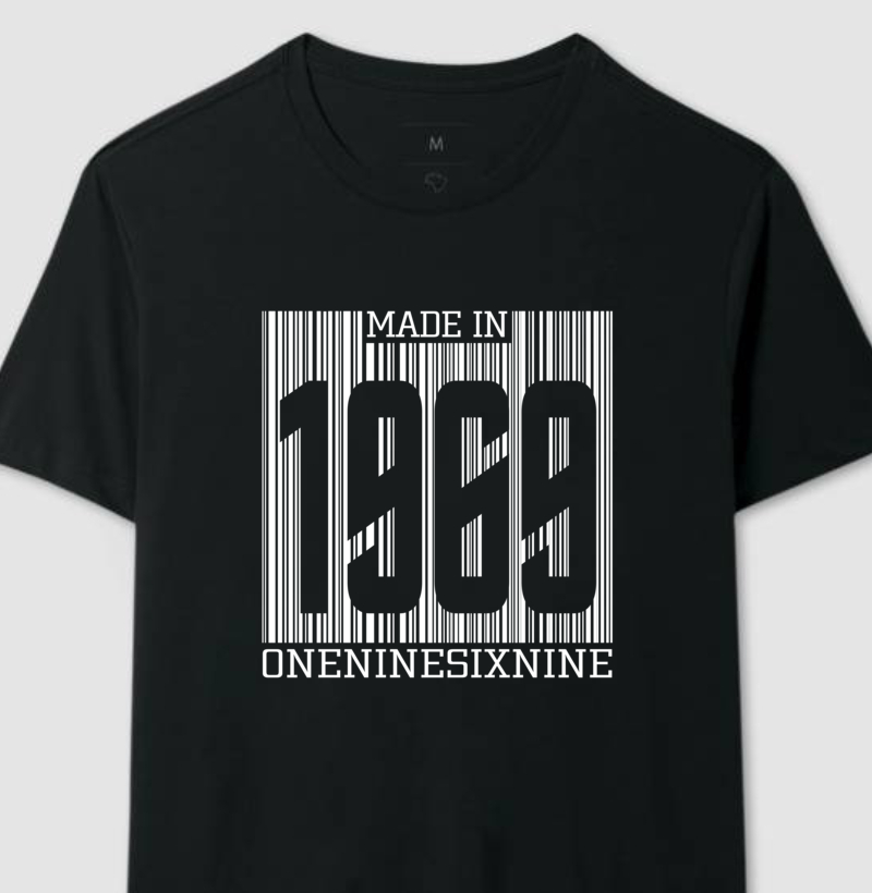 Camisa Made in Barras 1969