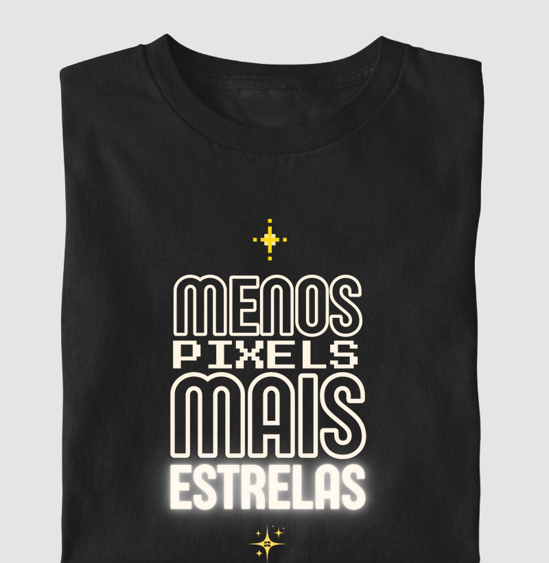menos pixels, Mais Estrelas