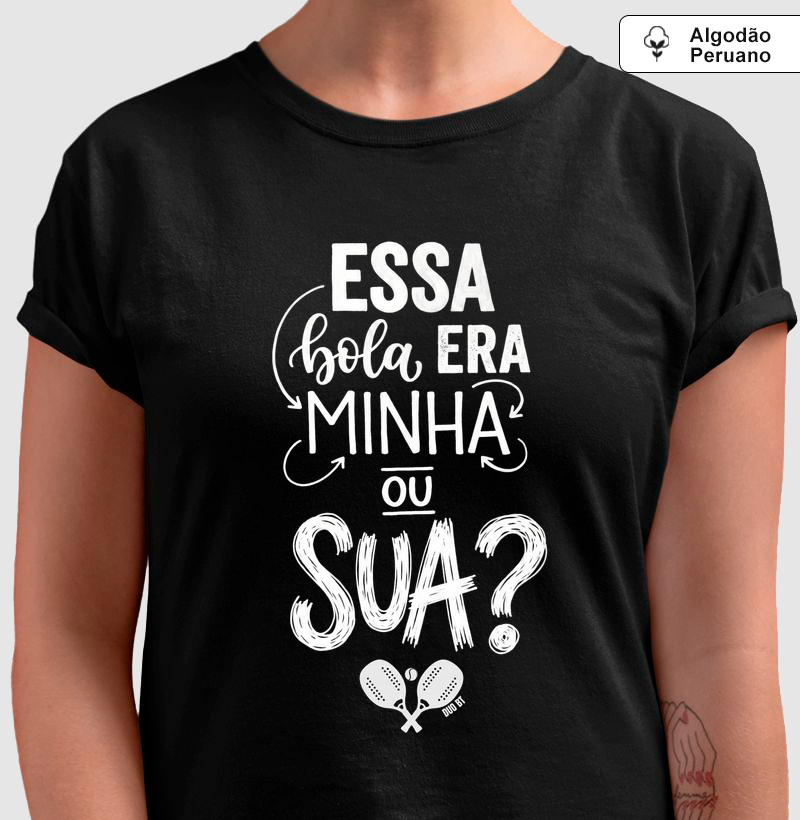 Essa bola era minha ou sua?