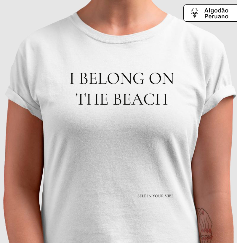 BELONG - Camiseta Algodão Peruano