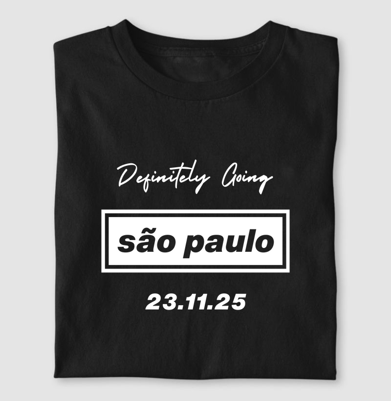 Definitely Going - são paulo 23.11.25