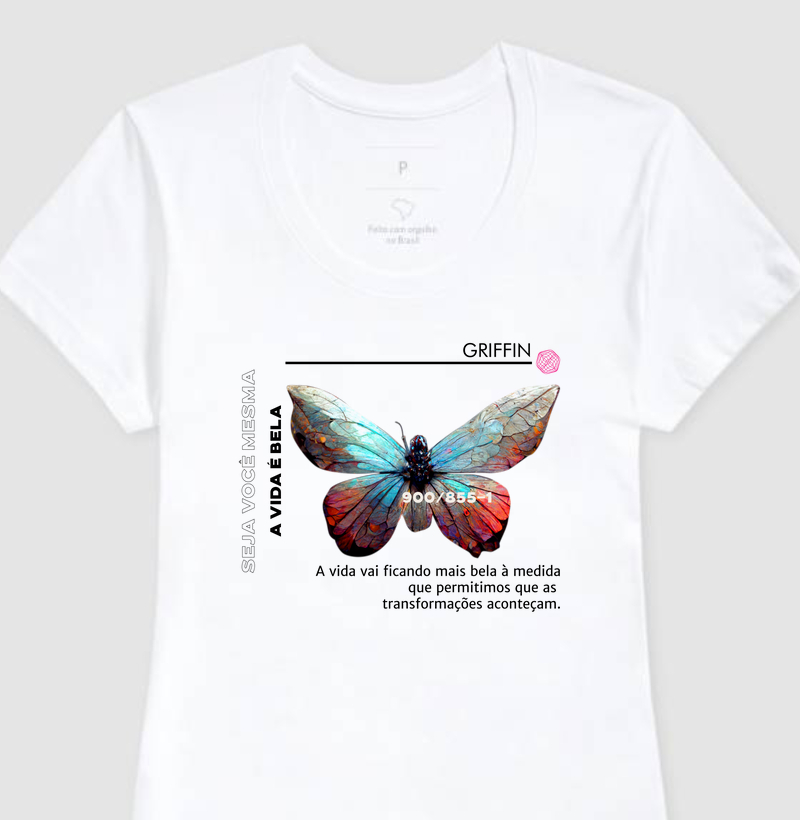 CAMISETA FEMININA BELA VIDA
