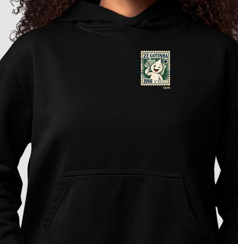 Selo Zé Gotinha · mini - Hoodie Moletom