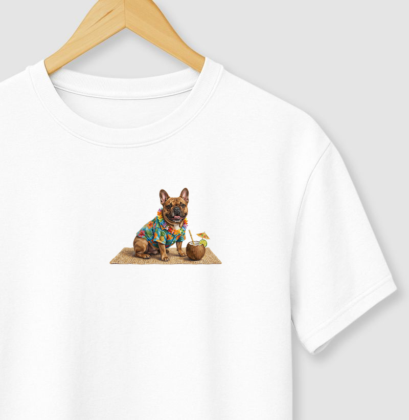 Bulldog Francês Marrom - Férias