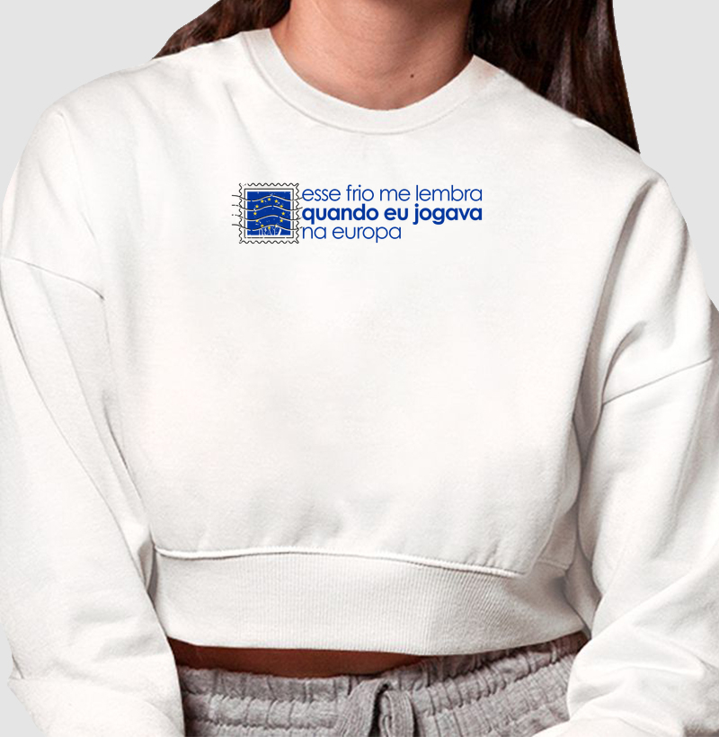 Esse frio me lembra quando eu jogava na Europa