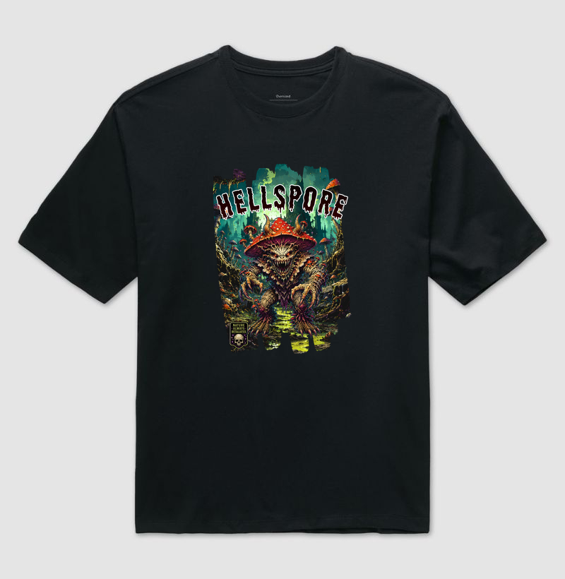 Hellspore - Camiseta Oversized