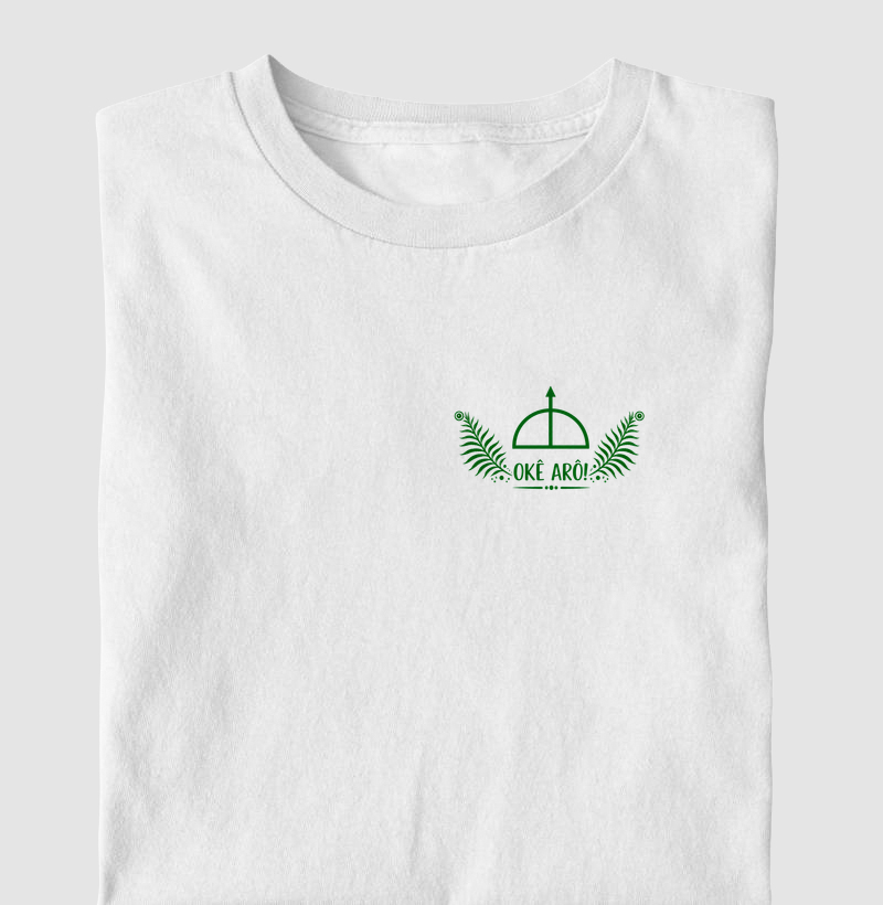 Camiseta Oxóssi: A Força da Mata no Seu Peito