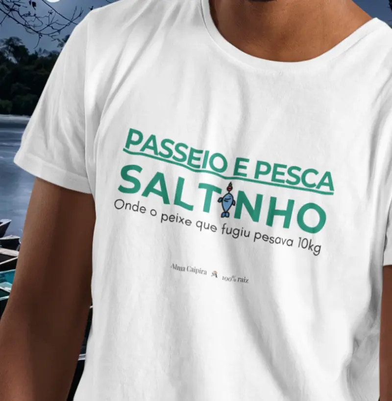 Passeio e pesca saltinho, onde o peixe que fugiu pesava 10kg