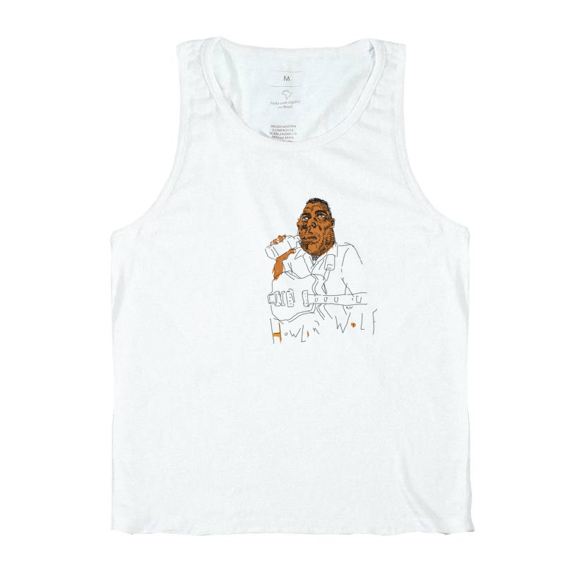 Howlin' Wolf (Tinta e Nanquim) - Bolso