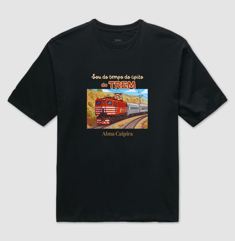 Sou do tempo do apito do trem