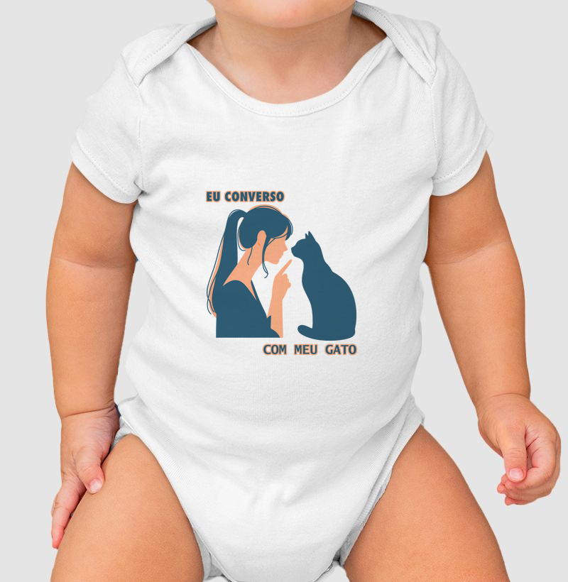EU CONVERSO COM MEU GATO FEM.