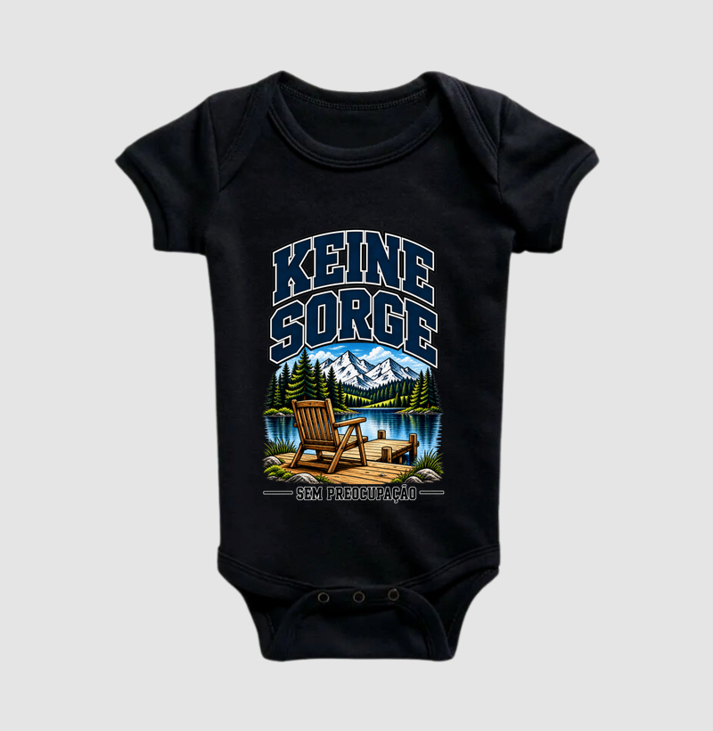 Keine Sorge — Sem Preocupação - Body Infantil