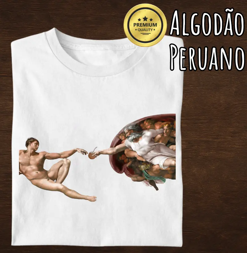 Camiseta A criação do Mate (premium)