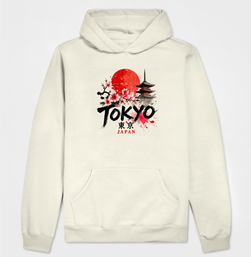 Camiseta Tokyo em flores