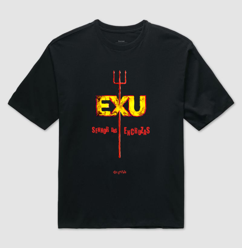 oversized EXU senhor das encruzas unissex